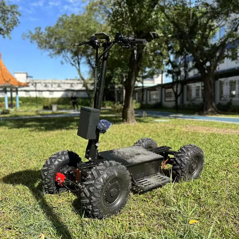 IN STOCK 4X4 Electric Vehicle Off Road Beach 4 Wheel Electric Scooter 60V52AH 16inch Customization