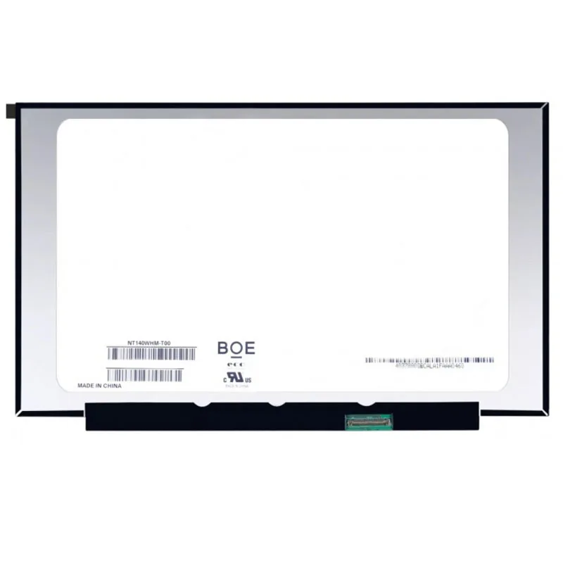 14 Inch Slim 40 Pin Laptop Screen NT140WHM T00 NT140WHM-T00 B140XTK02.0 1366X768 HD Replacement Display Panel Matrix With Touch