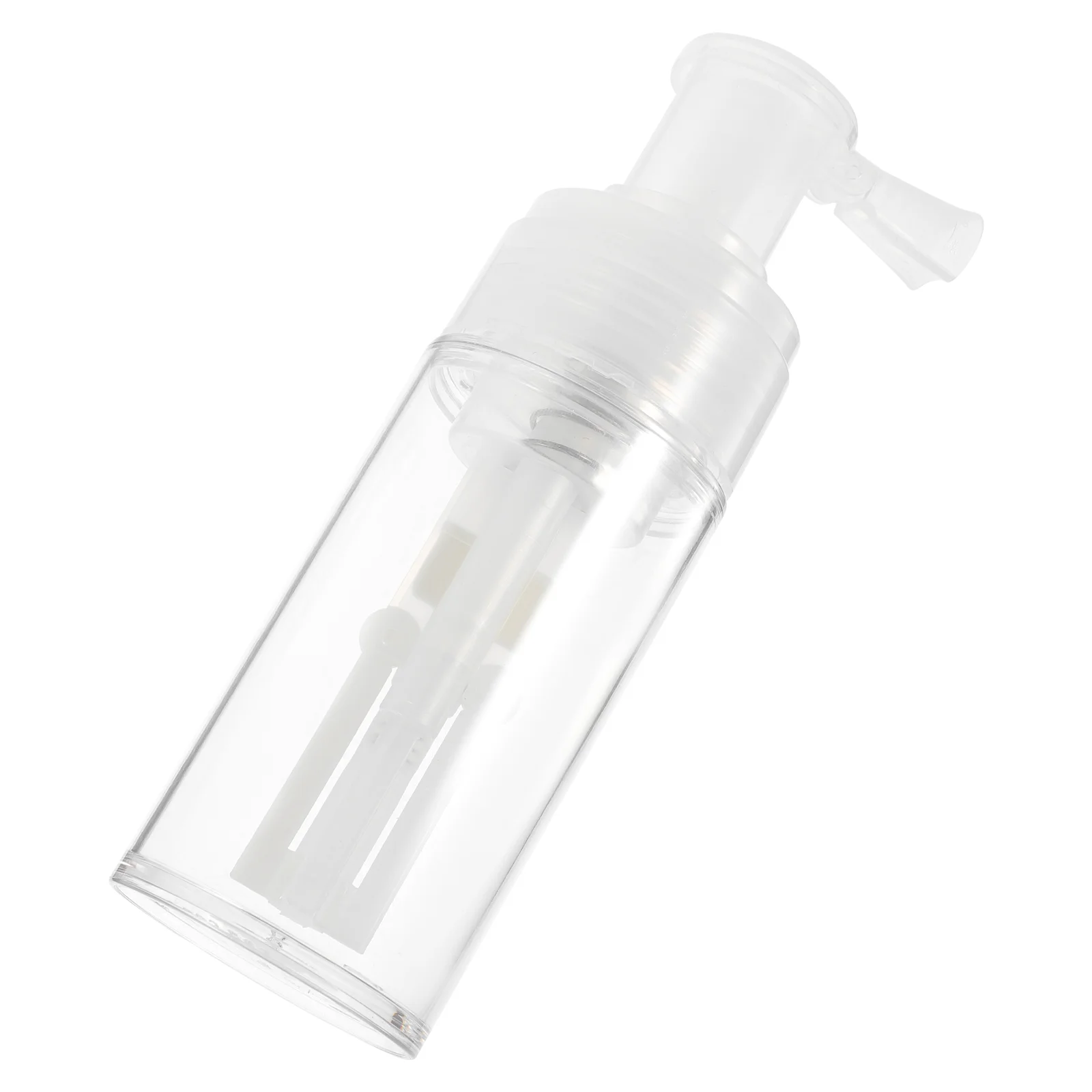 1Pc 110ml Refillable Spray Bottle Portable Travel Bottle Hairdressing Tool Empty Bottle Container (Transparent)