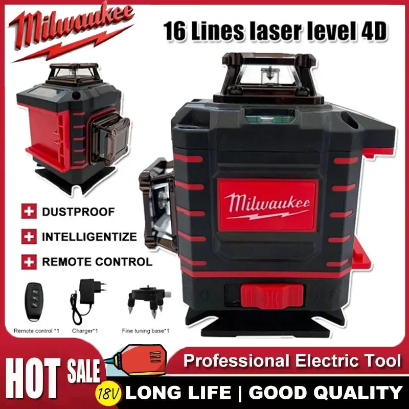 

Milwaukee Degree 360, вертикальный крестовый лазерный уровень с зеленым лучом, горизонтальная вертикальная перезаряжаемая батарея, инструменты для зеленого лазерного уровня