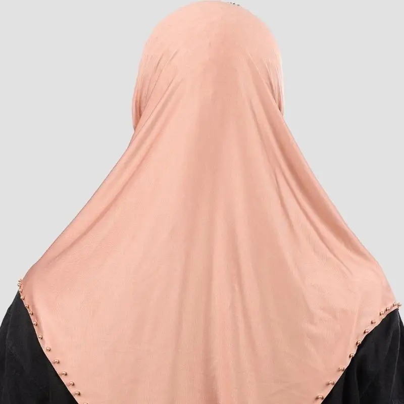 Y3NE Thiết thực Dễ dàng Chăm sóc Mũ trùm khăn Turban tiết đính cườm Thích hợp cho sự kiện vũ hội có phong cách sống bận rộn