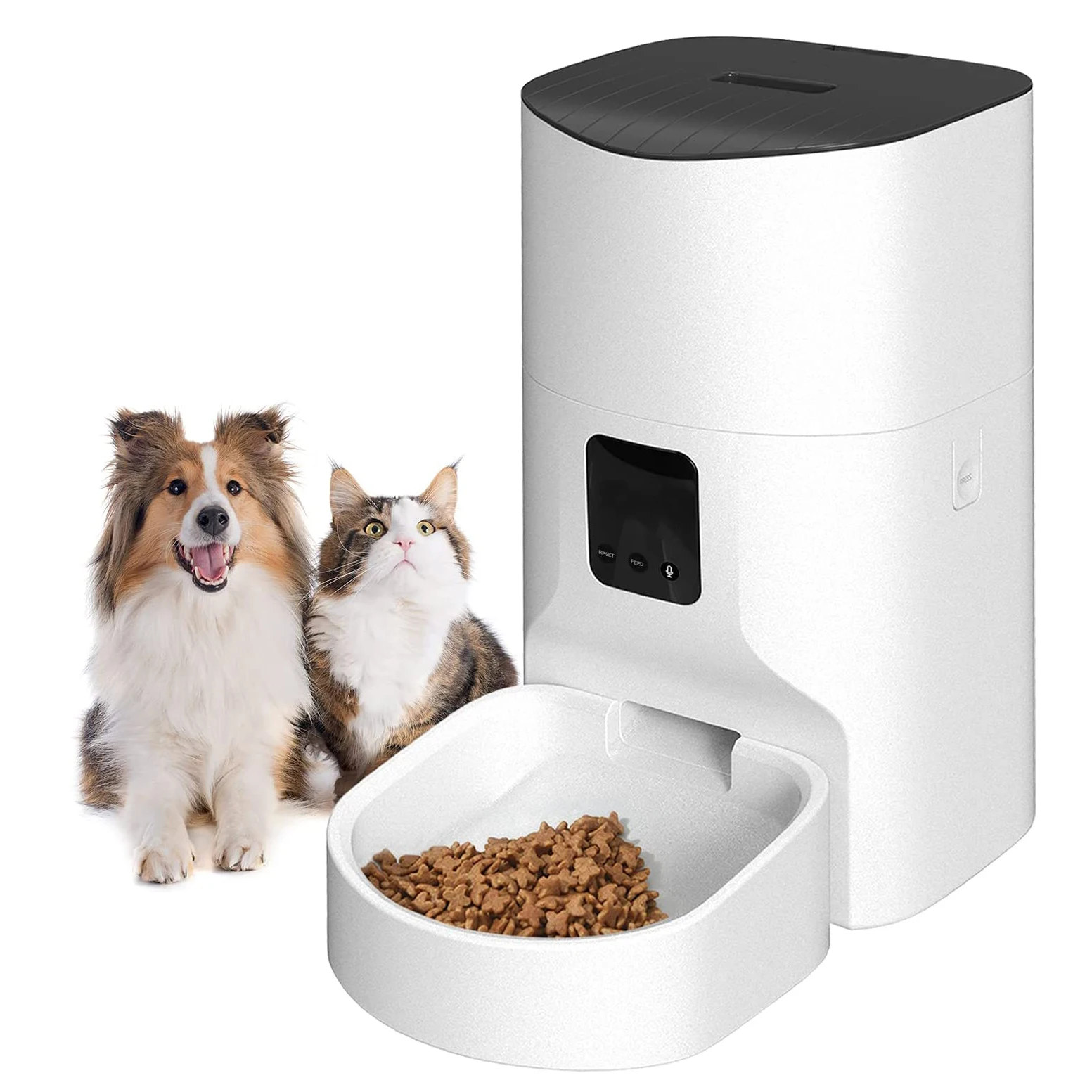 

Premium Quality 9L Smart Pet Bowls Customized Logo 10s Voice Recording Pet Feeder