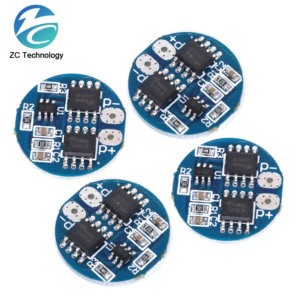 2S 5A Li-ion Lithium Battery 7.4v 8.4V 18650 Charger Protection Board bms pcm for li-ion lipo battery cell pack