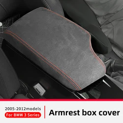 Car Interior Armrest box protective cover Decorative Cover For BMW 3 Series E90 E92 E93 2005-2008 2010 2011 2012 Accessories