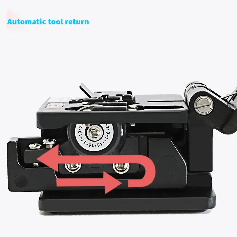 VINTOOL Fiber Cleaver FTTH Fiber Tool Durability Automatic Rotating Blade 48000 Times Optic Fiber Cleaver