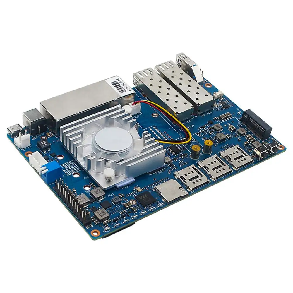 

For Banana Pi BPI-R4 Heat Sink Applicable To BPI-R4 High-grade Effect Quality Excellent Accessories Cooling Routing Board H D2U8