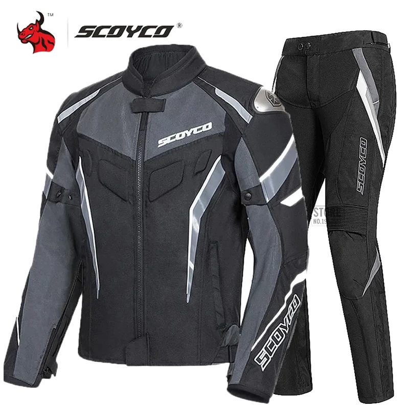 

SCOYCO Off-Road Outdoor Riding Motorcycle Jacket Motorbike Race Riding Jacket Breathable Road Commuter Race Motorcycle Top