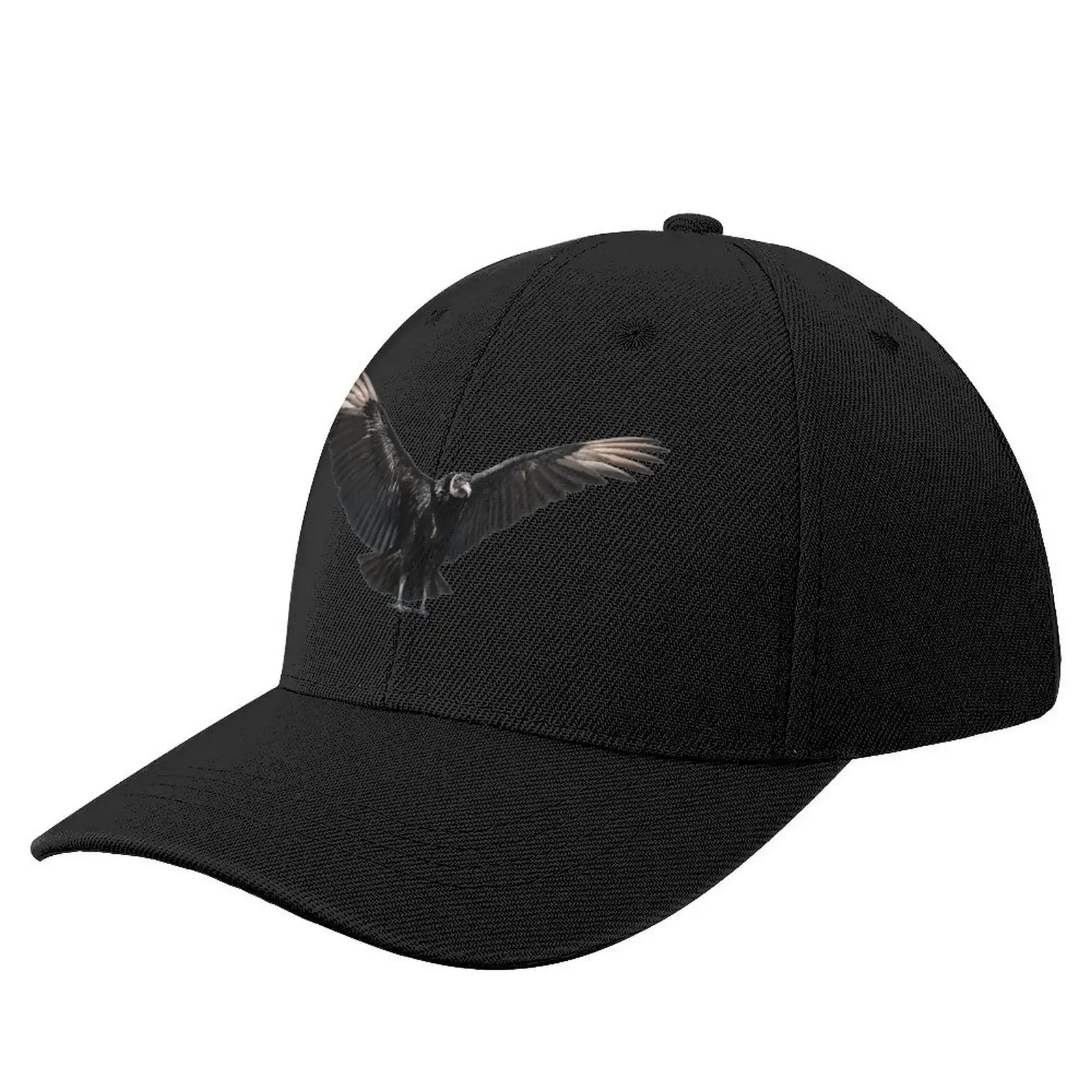 

American Black Vulture Baseball Cap Custom Cap Hat Man Luxury Horse Hat Designer Hat Women's Beach Visor Men's