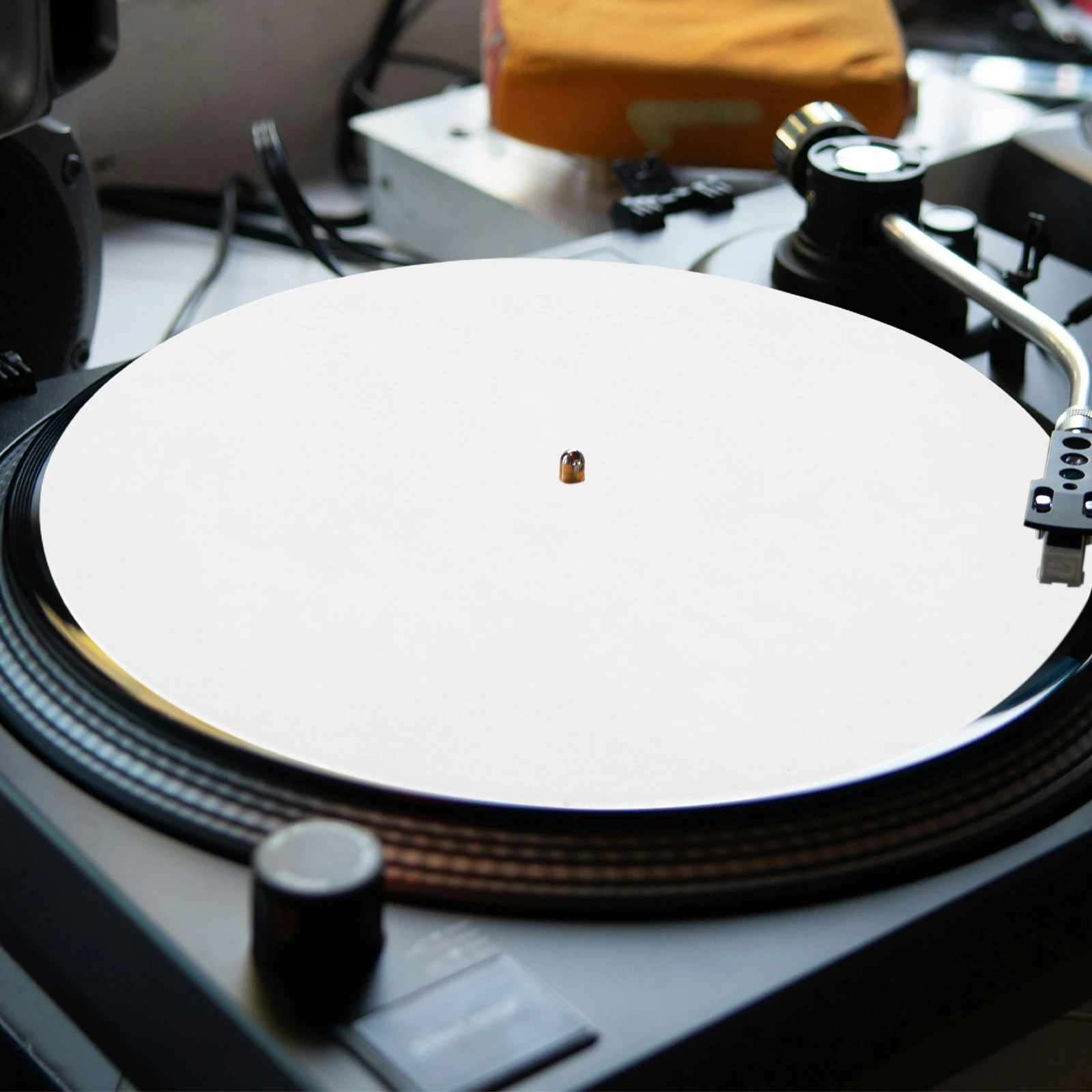 

Turntable Platter Mat Felt Record Player Slipmat Vinyl Protective Cushion Universal Fit Sound Absorbing Noise Reduction