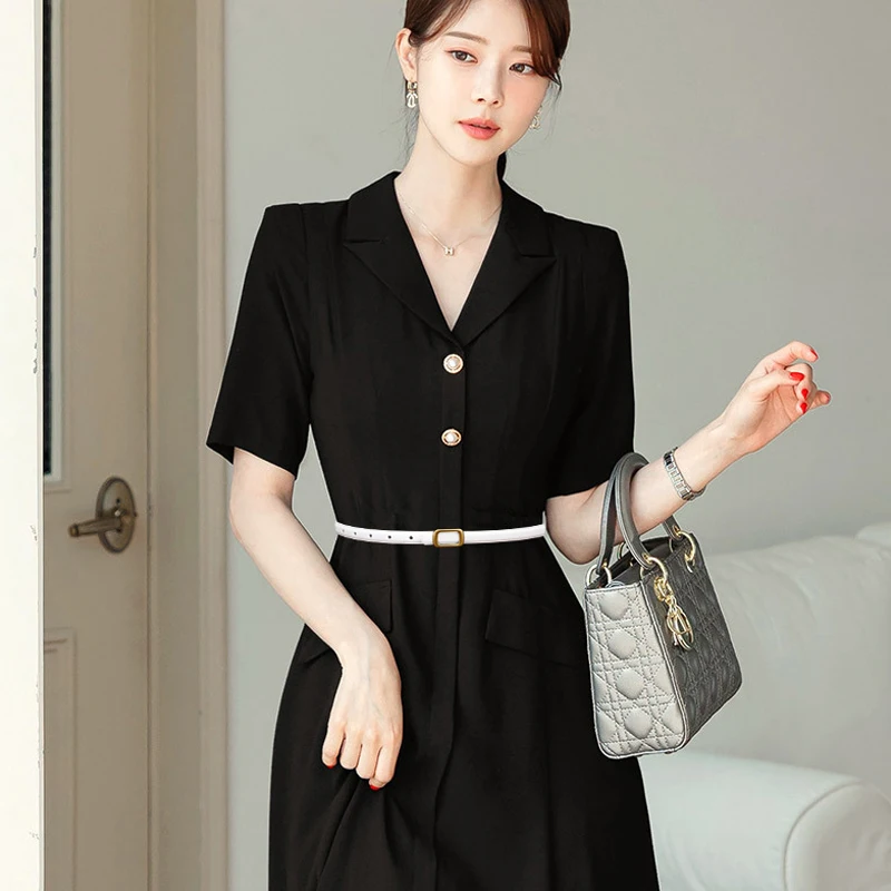 New Thin Genuine Leather Belt for Women Stylish Waist Accessory with Metal Square Buckle Perfect for Dresses Jeans