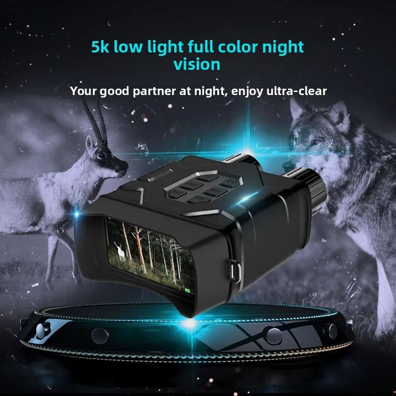

Shimmer full color5KHigh Definition Night Vision Goggles BeltWIFIConnects to Mobile Phone10Zoomable Outdoor Binoculars