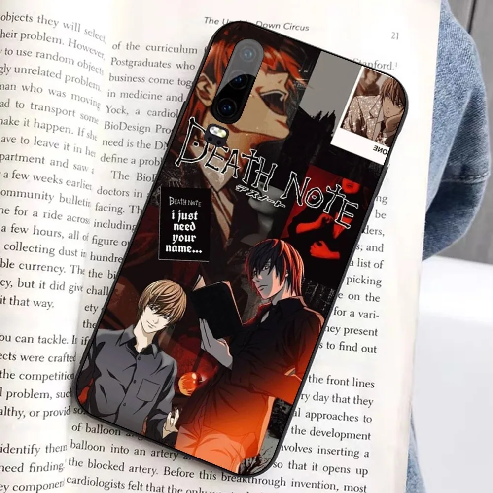 Casing ponsel Anime Death Note untuk Huawei Honor 10 Lite 9 20 7A Pro 9X Pro 30 Pro 50 Pro 60 Pro 70 Pro Plus