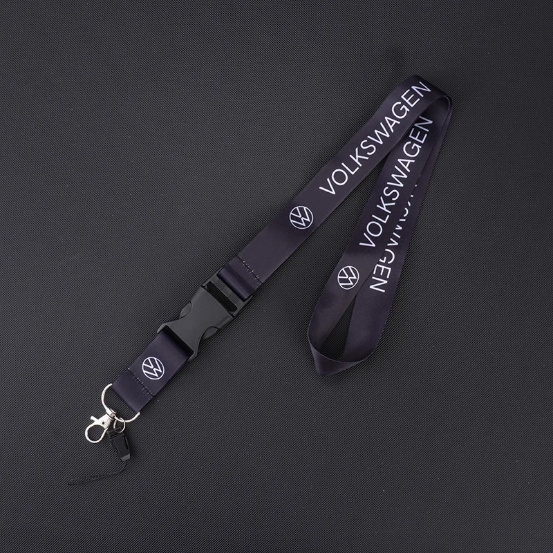 Car Lanyard Pass Work ID Mobile Neck Strap Keychain For VW Volkswagen Passat B5 B6 B7 B8 Polo Tiguan Golf Santana Touran GTI MK2 - view 6