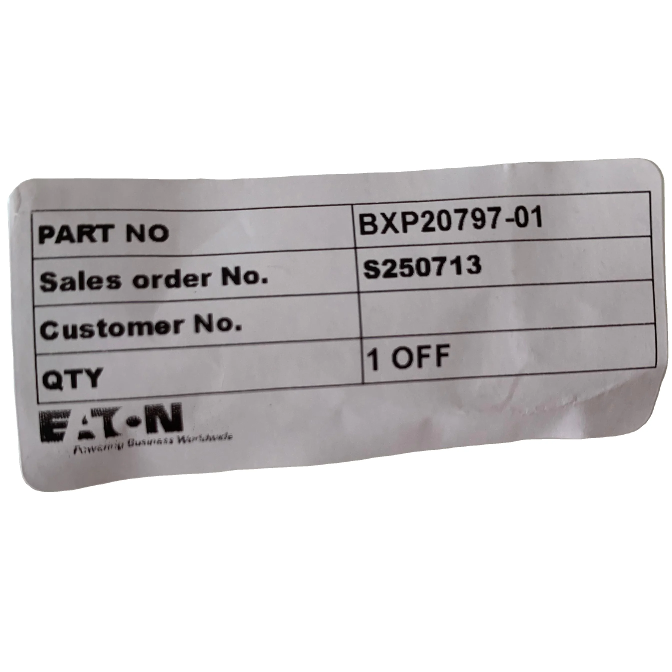 BXP20797-01 eat on vick ersIH Original Threaded Cartridge Hydraulic Control Check Valve Made in UK SUN HYDRAULICS HYDRAFORCE IH