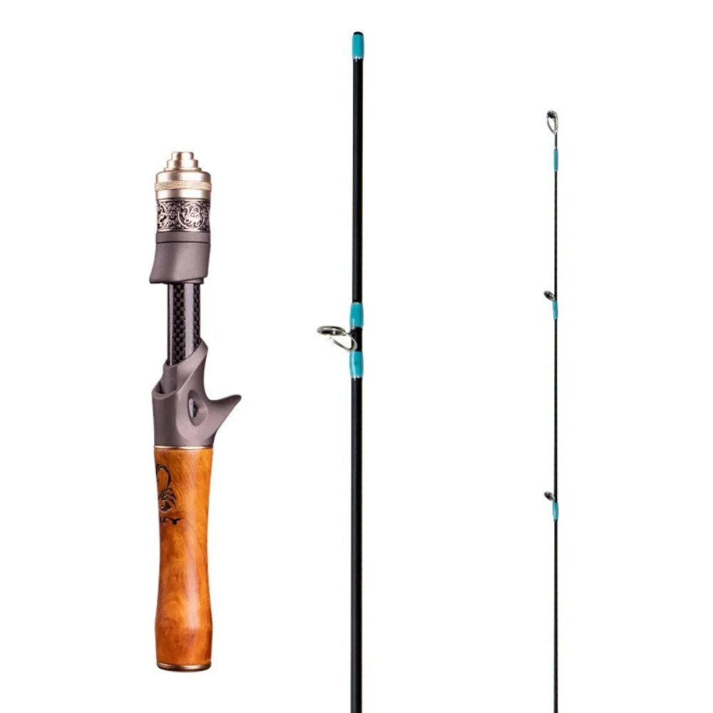 

Wood Handle Ultra-Light Fishing Rod Lure WT 1.5-9g Line WT 3-6LB Spinning Fishing Rod Fast Action Trout Fishing Rod
