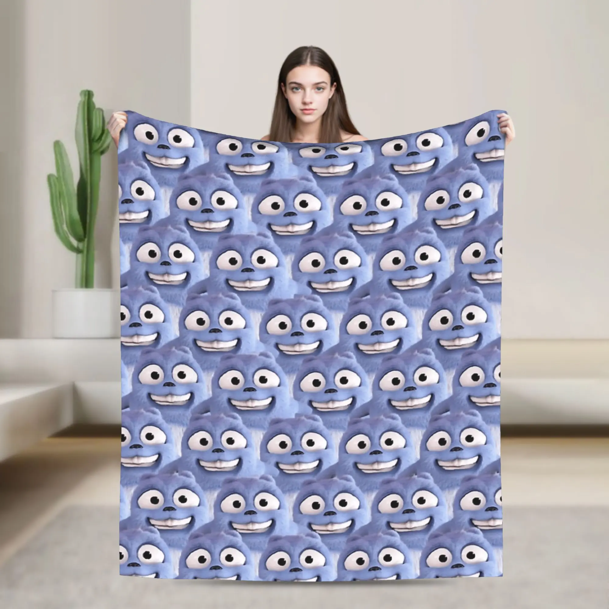 Grizzys and The Lemmings   Blanket  Warm Comfortable Plush Throw Blanket For Children Living Room Flannel Bedspread Bed Cover