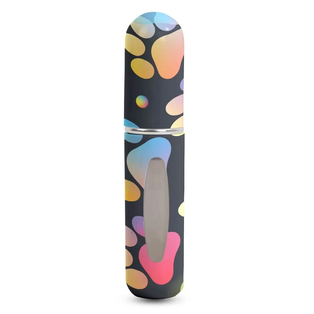 Portable 5ml Refillable Spray Bottle Mini Daily Use Perfume Spray Bottle Leopard Pattern Perfume Atomizer Outdoor