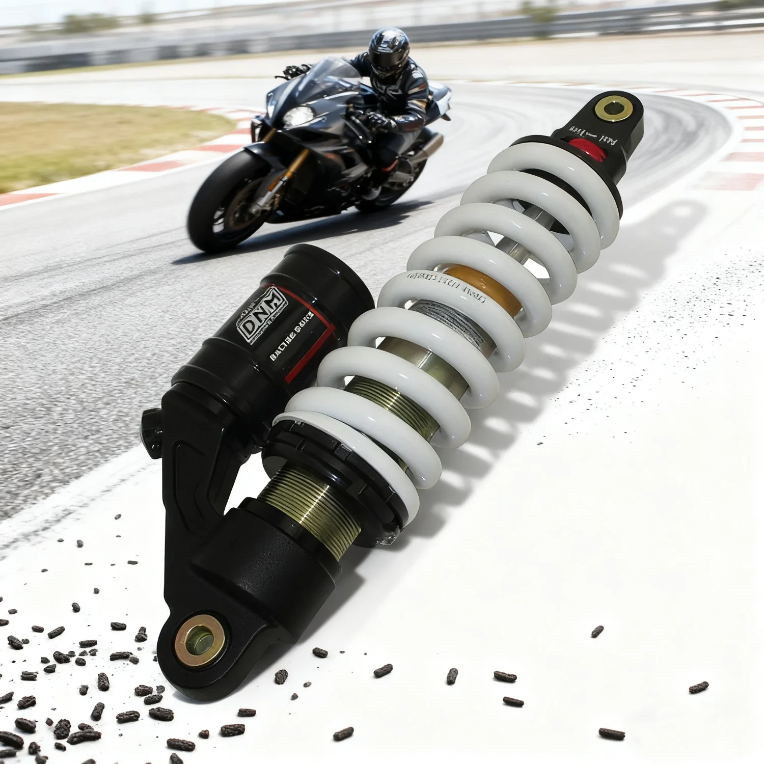 

Motorcycle Suspension 360mm 1000LBS DNM MTG-RC Rear Air Shock Absorber For Dirtbikes 125cc Honda Forza 350 tuning CBR650R ATV