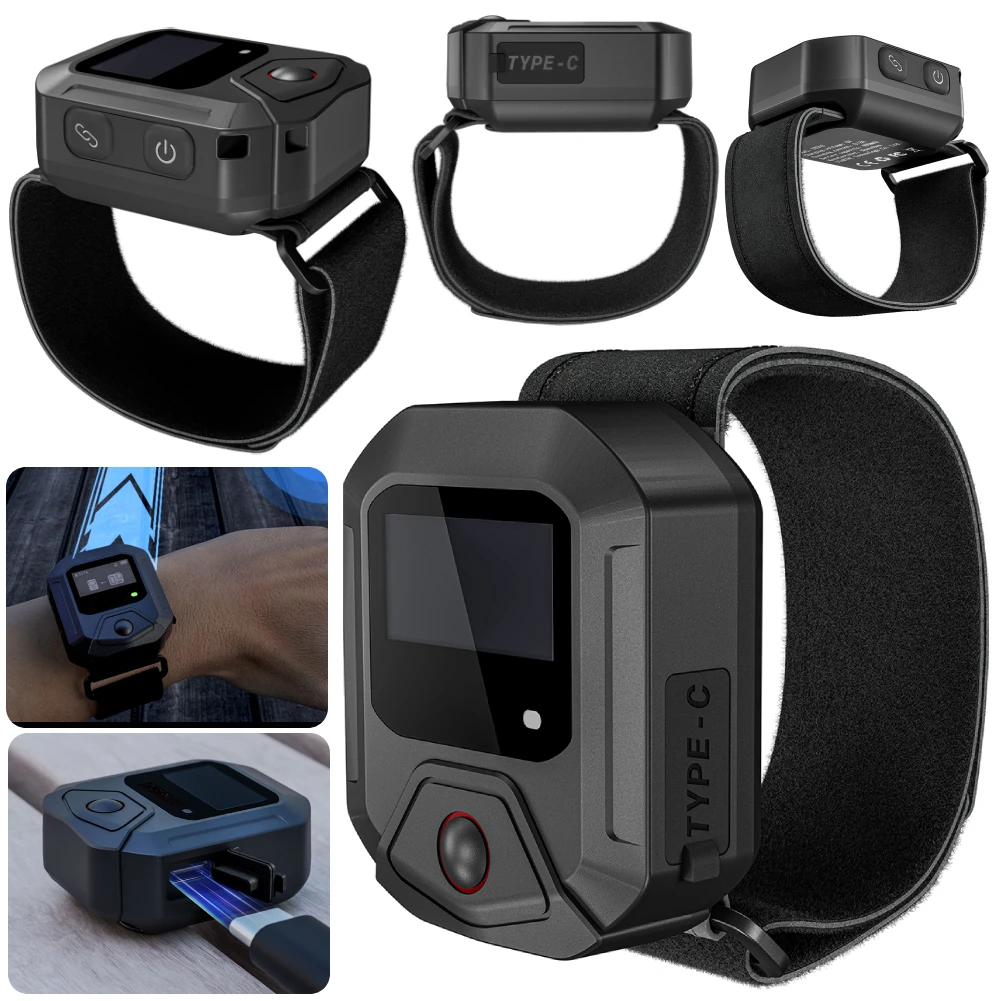Беспроводной пульт дистанционного управления Bluetooth для DJI Action 4/5 Pro 25M, беспроводной пульт дистанционного управления для съемки, наручные часы, аксессуары для спортивной камеры