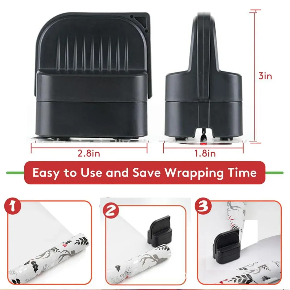 قاطعة ورق الكتابة، قاطعة الورق الأسطوانية، عامل قطع الورق لتغليف هدايا عيد الميلاد