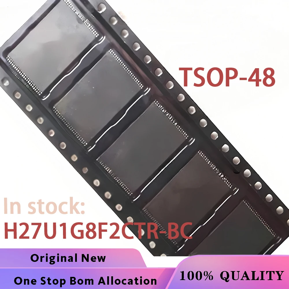 (5-10PCS) H27U1G8F2CTR-BC H27U1G8F2CTR BC TSOP-48 Chipset