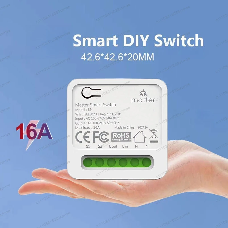 interruptor-matter-16a-10a-com-controle-remoto-suporte-para-homekit-alexa-e-google-assistant-controle-por-voz-para-tomada-inteligente-luz-inteligente