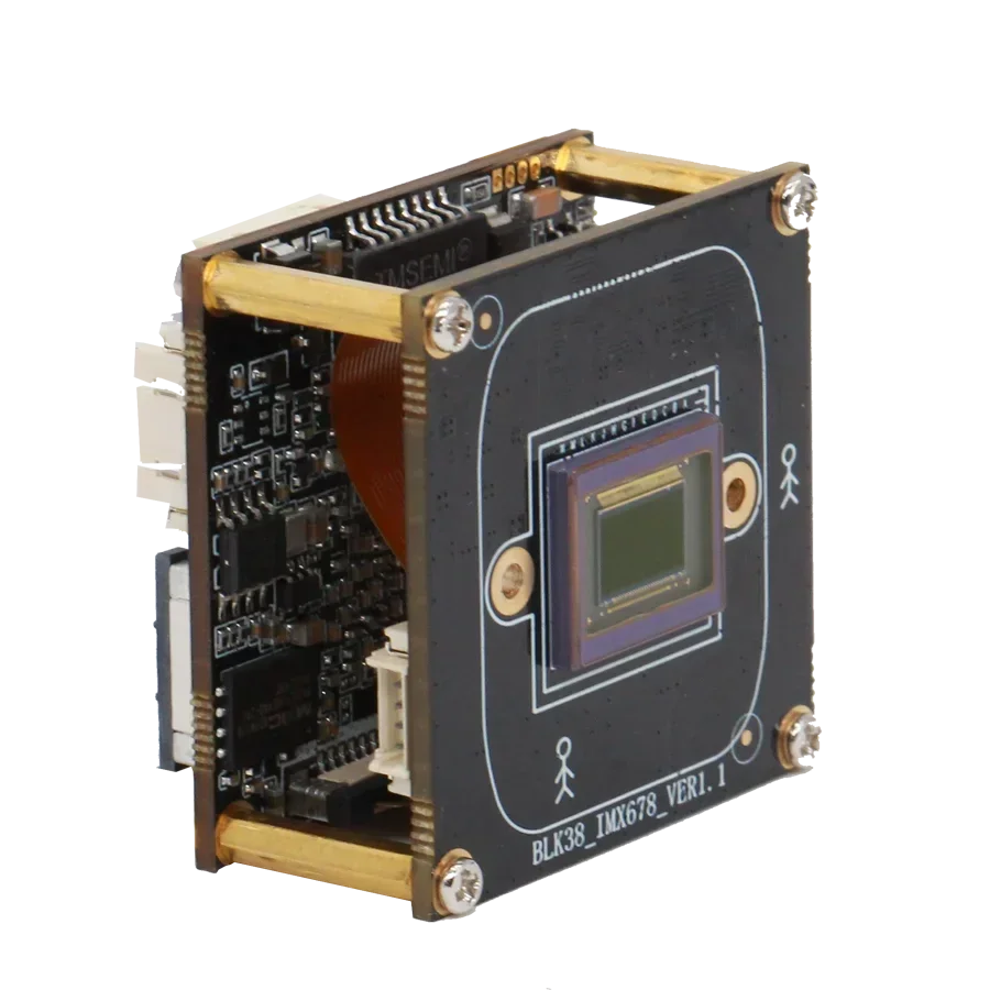 8MP Super Starlight IP Camera Module Sony IMX678 Night Vision Webcam with RS485 ON-VIF USB NVR Indoor Outdoor Surveillance