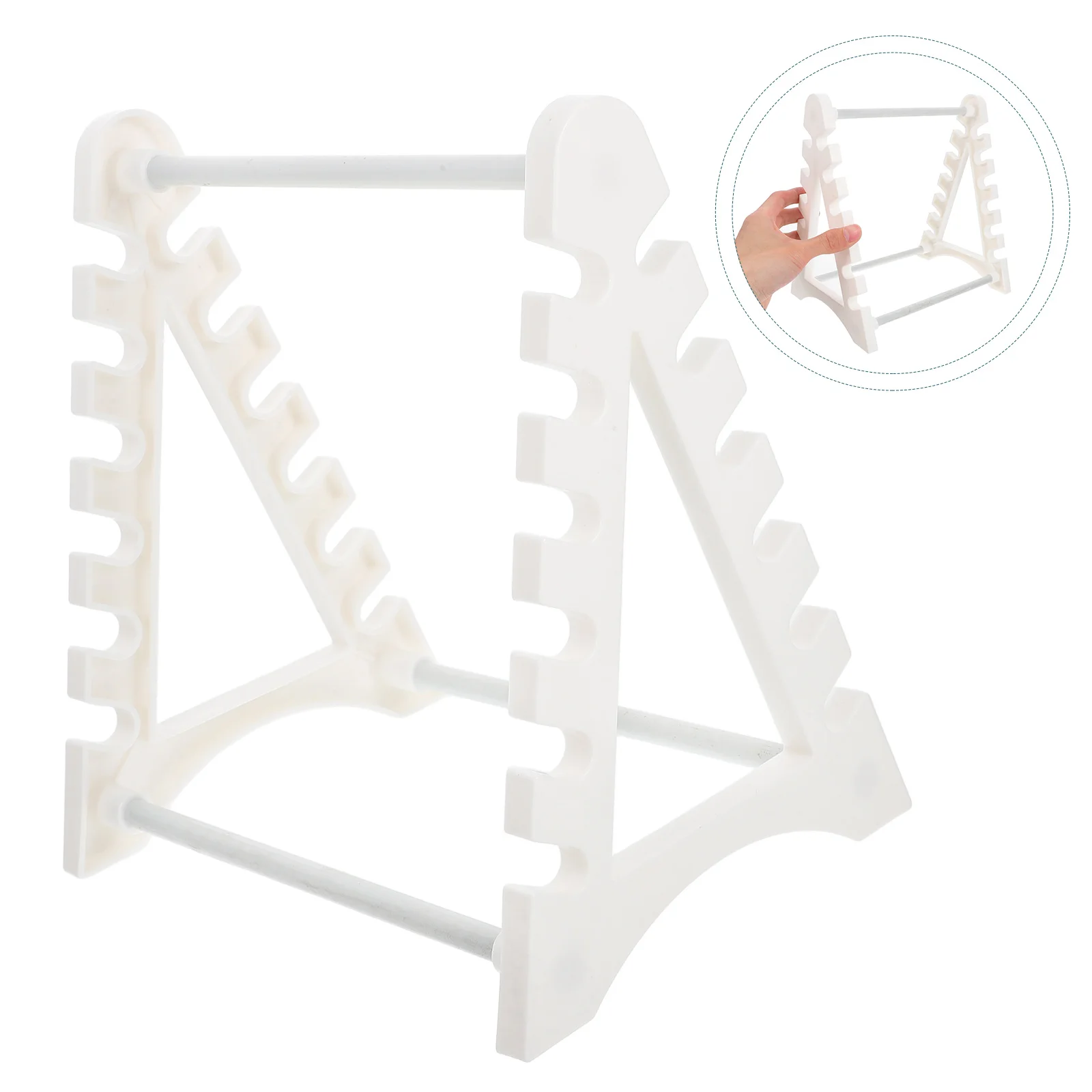 Trapezoidal Pipette Lab ganizer 12 Positions Compact Pipette Plastic Stand Test Tube Holder Straw Storage