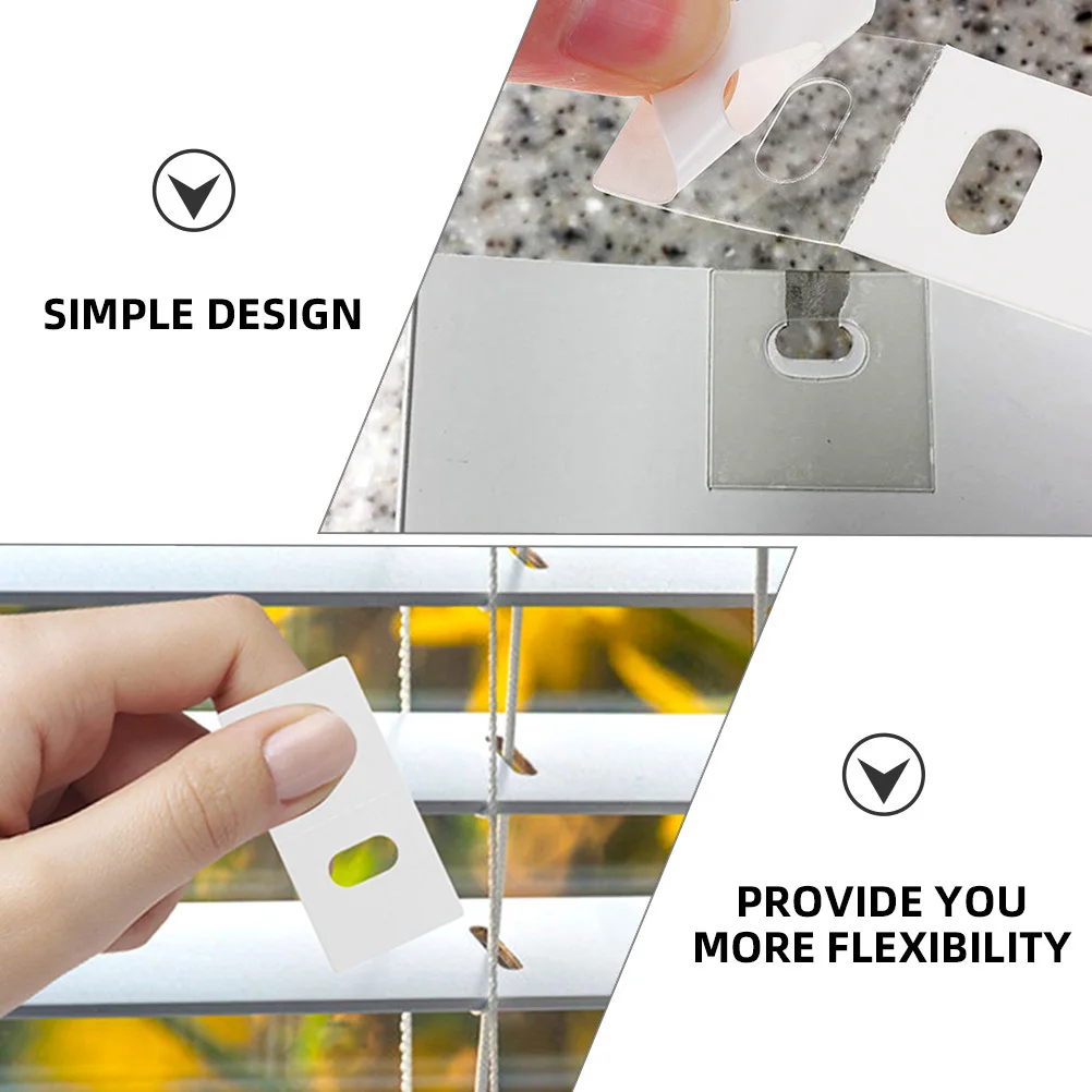 

10Pcs Vertical Blind Repair Tabs Replacement Parts Slats Fixer Kit Window Blinds Repair Accessories Blind Tabs