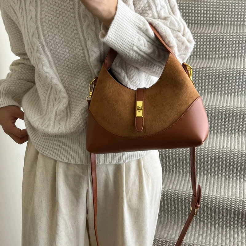 

Luxury Women's Leather Handbag Fashion Designer Shoulder Bag Elegant Crossbody Tote For Chic Everyday Use