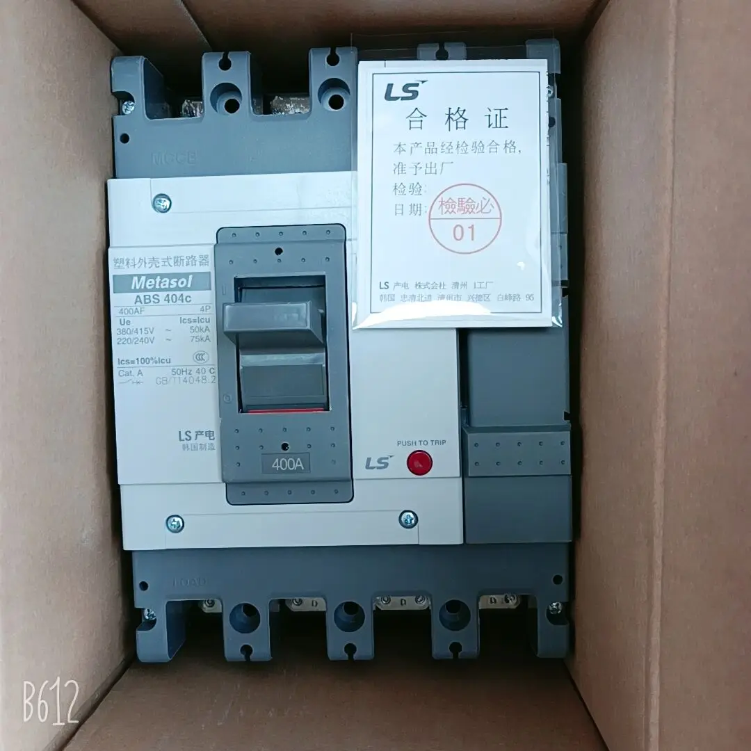 ABS403C Authentic original ABS 403C LS Molded case circuit breaker ABS-403C Air switch 3P 250A/300A/350A/400A