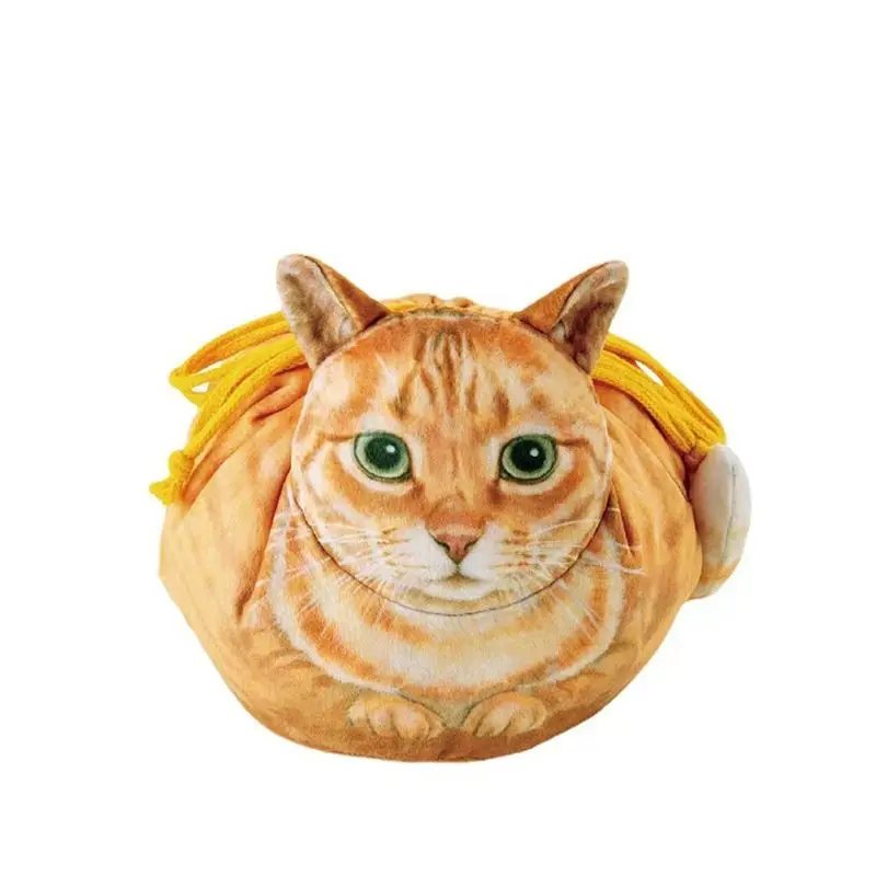 Cat Shape Cosmetic Bag Multifunctional Beauty Bag Dustproof Large-Capacity Ladies Travel Makeup Case Girl Makeup Bag-[LUCK 9]