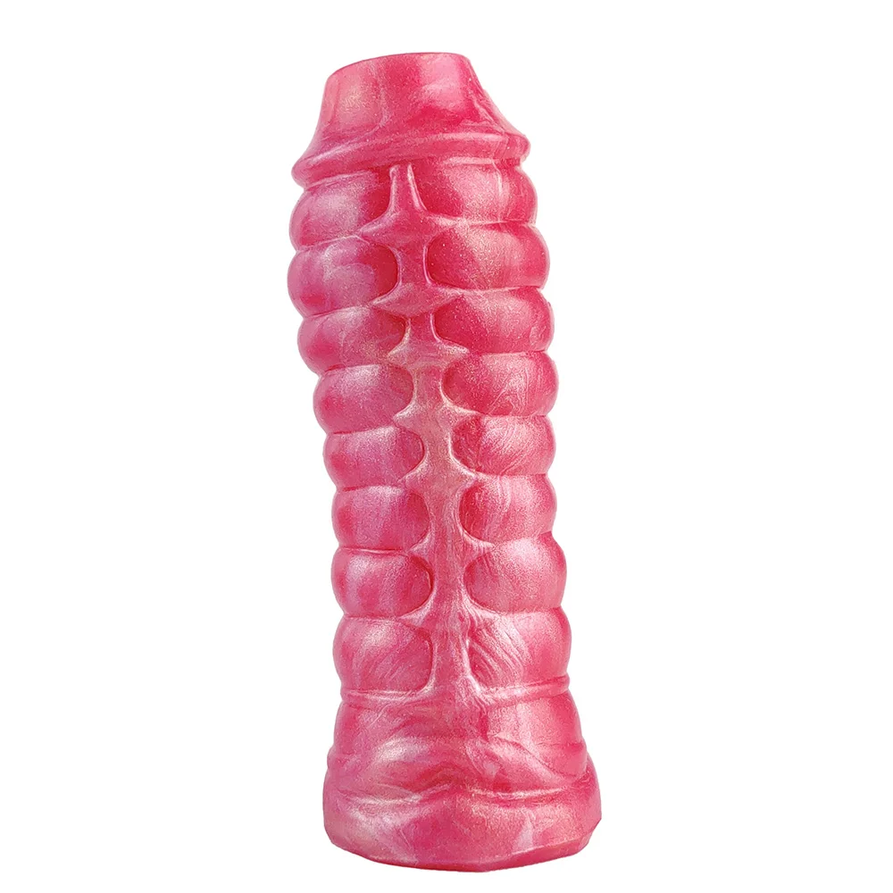 YOCY Silicone Penis Sleeve For Man Enlargement Hollow Fantasy Animal Dildo Sheath Sex Toy Cock Cover Adult 18+ Sex Shop