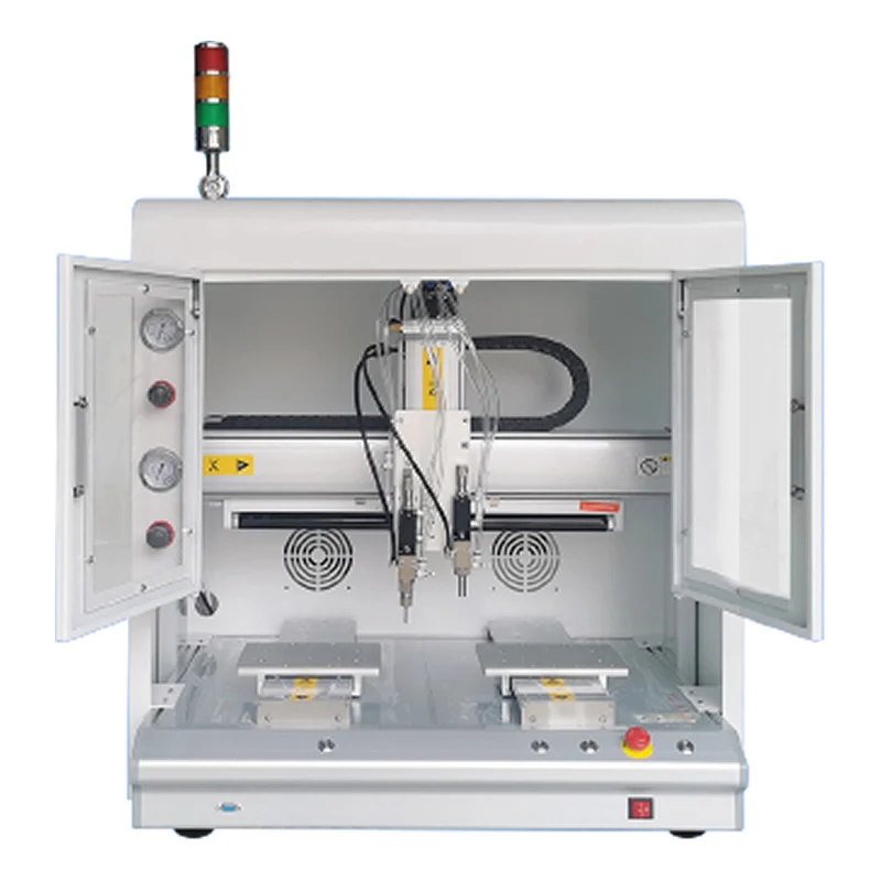 Liujiang Automatic Three Anti-paint Coating machine Three-axis Double-head Automatic Conformal Coating Machine CNC Glue