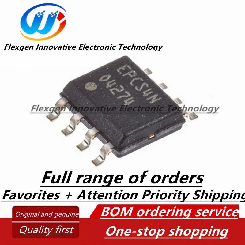 (10 PCS) EPCS4SI8N Packaged SOIC-8 Silkscreen EPCS4N FPGA Configuration Memory IC