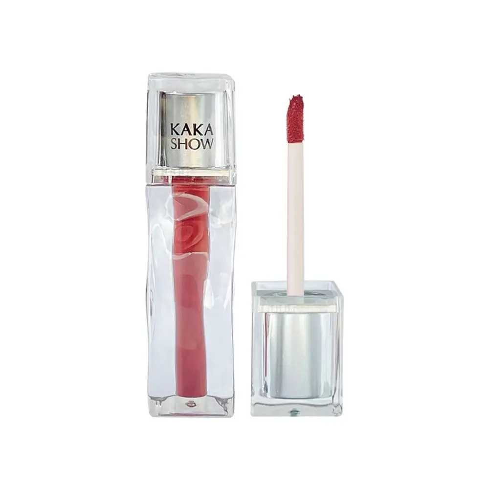 Waterproof Transparent Water Gloss Lip Glaze Long Lasting Sweatproof Matte Mist Lipstick Non-stick Cup Clear and Moisturizing