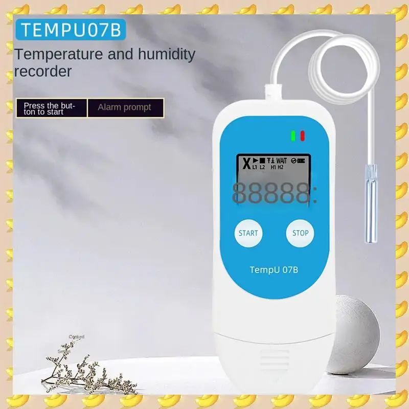 

A45U Tempu 07B Регистратор температуры/влажности Цифровой USB-регистратор данных Термометр Гигрометр для хранения в холодильнике