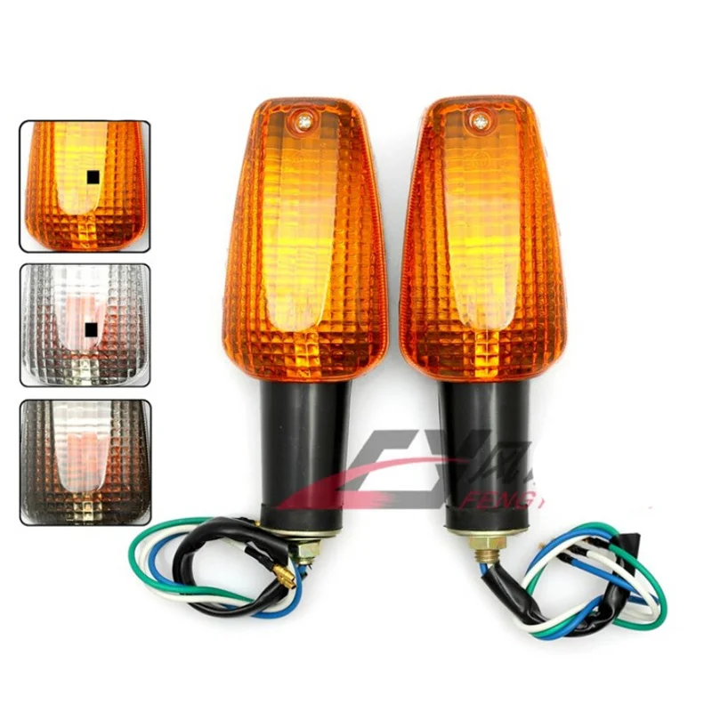 Moto Turn Signals Directional Indicators Flashing Pair Rear Tail Brake Flasher Light Stop Signal Light For Honda Motorcycle Lamp
