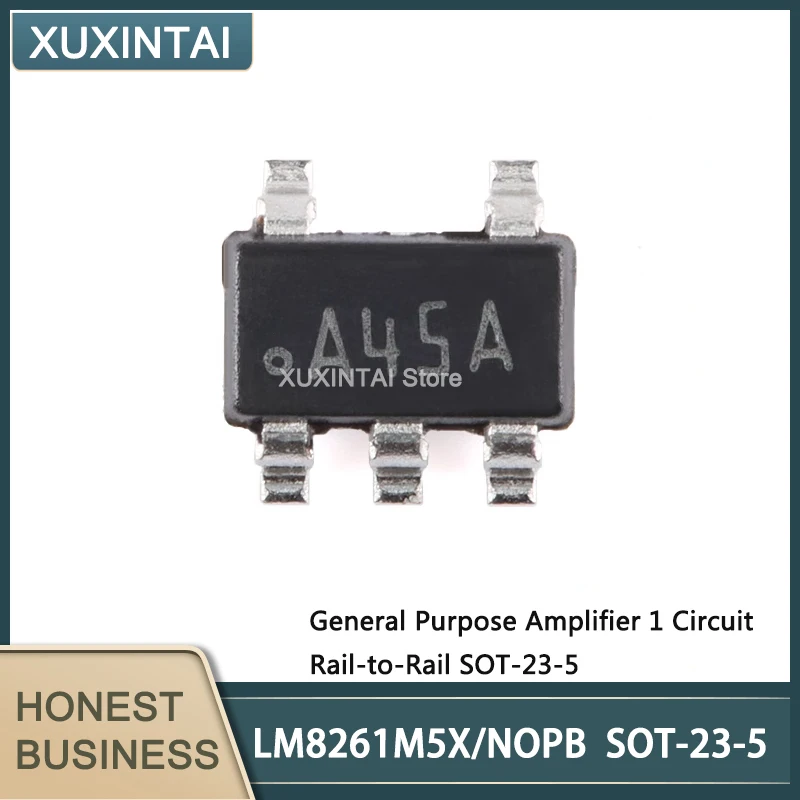 5Pcs/Lot New Original  LM8261M5X/NOPB  LM8261M5X General Purpose Amplifier 1 Circuit Rail-to-Rail SOT-23-5