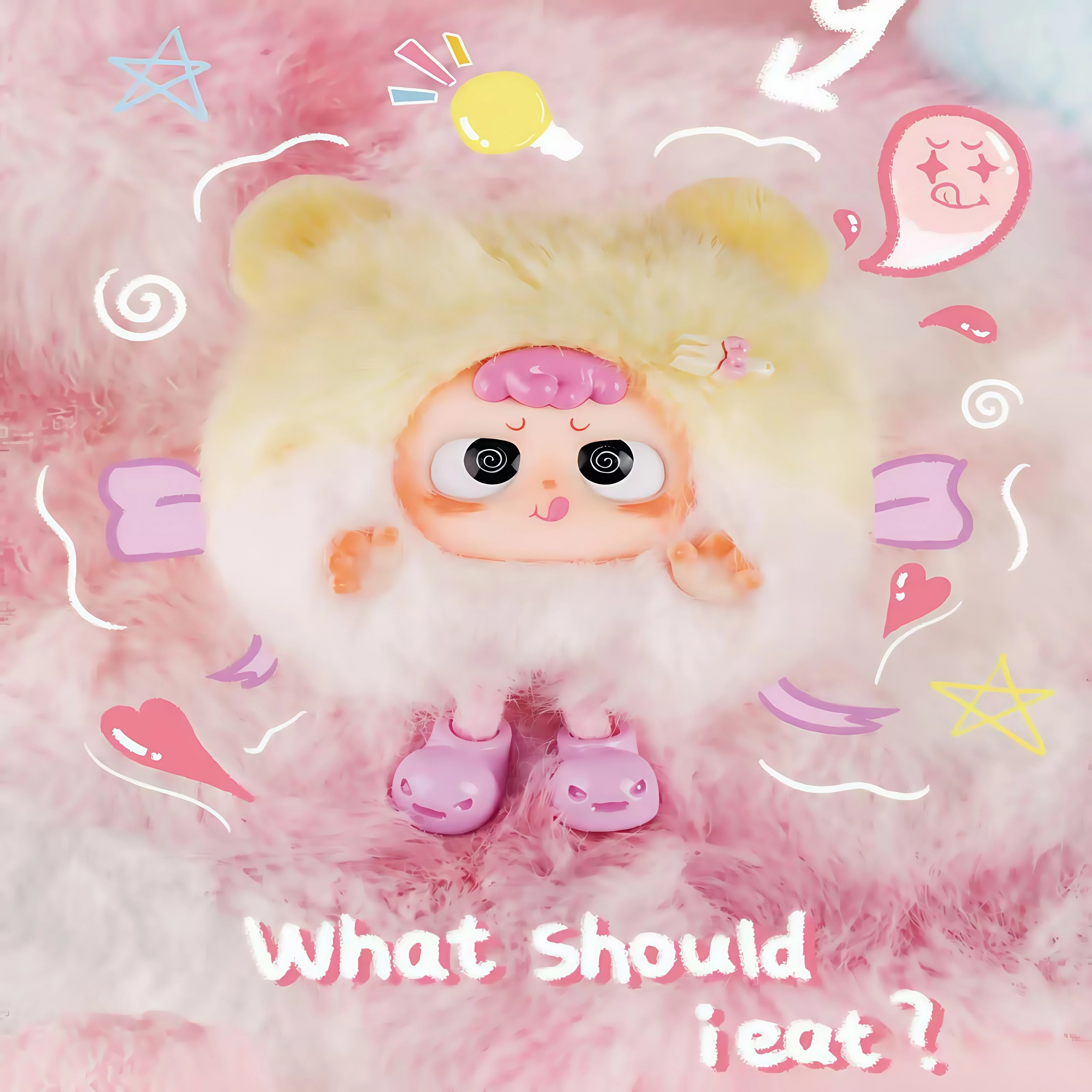 2025 Heyme Echte Blind Box Decoratie Trendy Pluche Pop Schattige Pop Meisje Verjaardag Speelgoed Cadeau