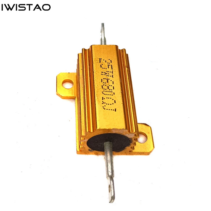 IWISTAO 25W Aluminum Shell Resistance 5% HIFI Audio Amplifier Cathode Resistances DIY