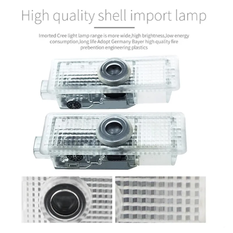 2 Stück LED-Autotür-Willkommenslichter mit Logo-Ghost-Schatten-Projektor für Land Rover Discovery 3 4 5 2005-2023 2020 2021 – Detail 4