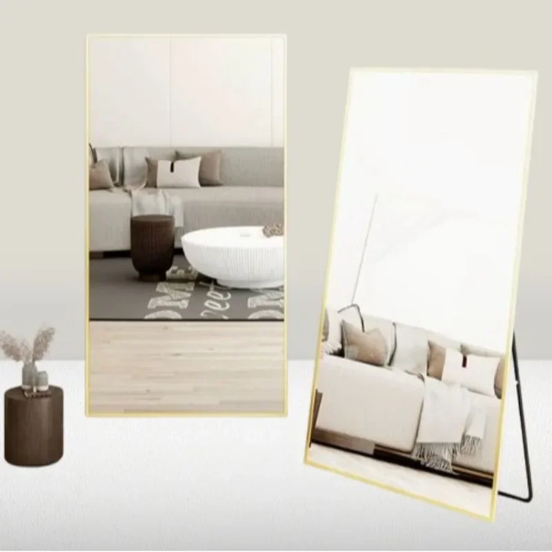 YFY Linglong mirror floor-to-ceiling full-body bracket  right-angle dressing  wall-mounted fitting  or light
