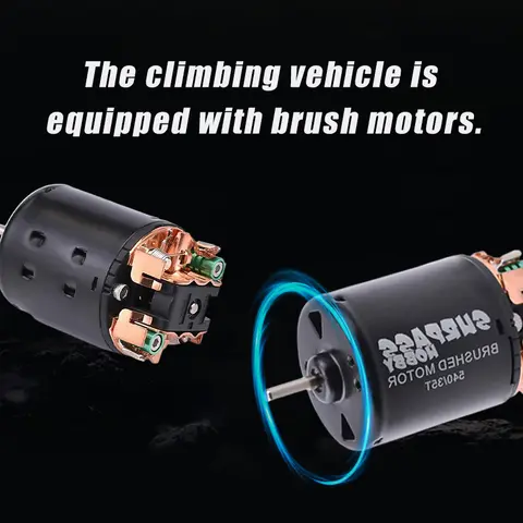SURPASS HOBBY 540 Borstmotor 13T 17T 21T 23T 27T 35T 45T 55T 80T för 1/10 RC Terrängbil Lastbil med 60A ESC 5V/2A BEC 8 best sales WLtoys 16800 delar - №3