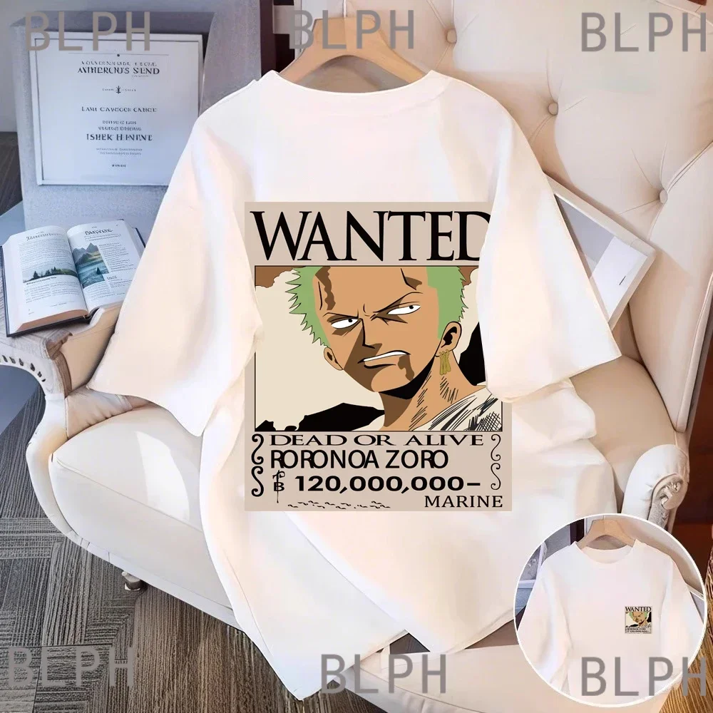 ワンピース ルフィ親子Tシャツ：親子用と同じモデル、大人も子供もスポーツに欠かせないトップス