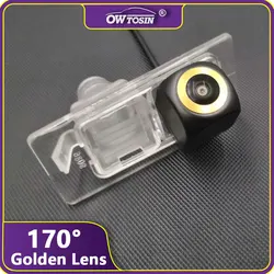 170° AHD 1080P Golden Lens Reverse Car Vehicle Camera For Kia Ceed SW JD 2012 2013 2014 2015 2016 2017 2018 RearView Monitor