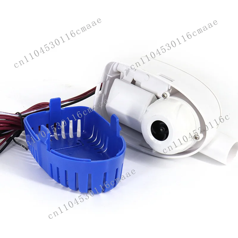 12V24v automatic bilge small drainage pumping yacht battery marine DC submersible