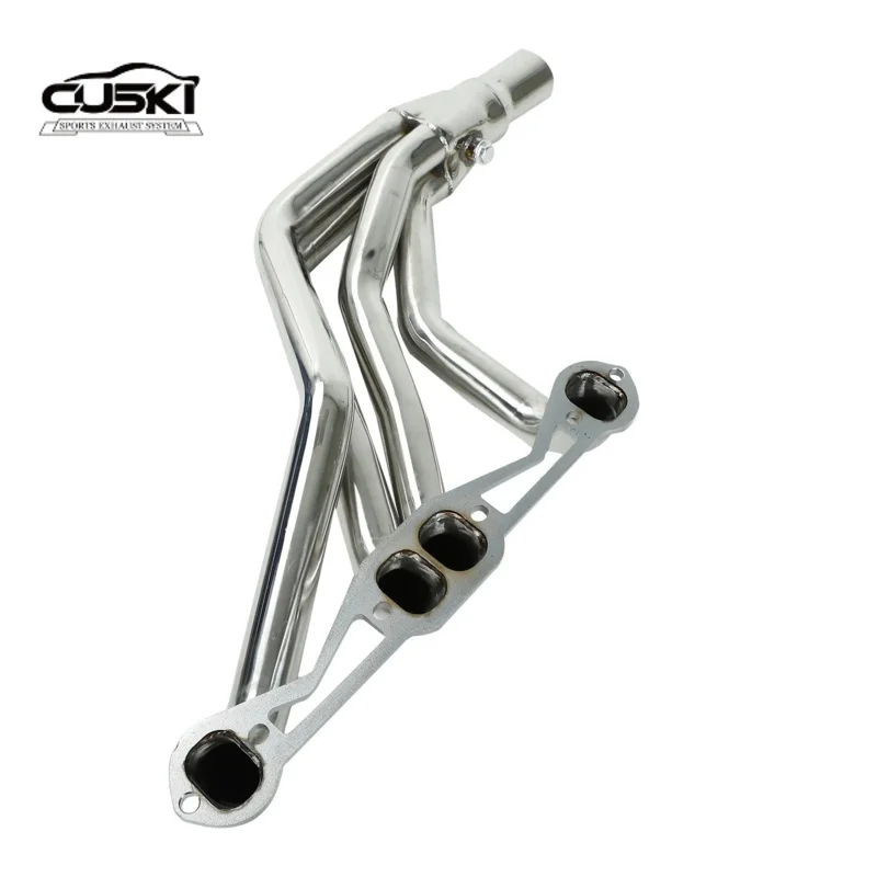 High Flow Full Length Exhaust Header Manifold   Y-Pipe For 82-92 Camaro/Firebird SBC quality Stainless Steel Car Exhaust system