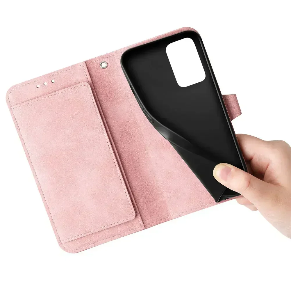 Per Samsung A52S A54 A55 5G Flip Case portafoglio con cerniera libro Etui Galaxy A34 A52 A53 A73 15 25 A35 A24 M55 M54 M35 A16 M 55 33 A 52 M34