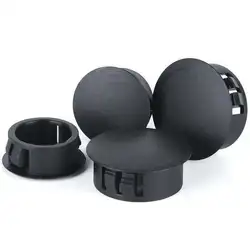 5mm-60mm 20mm 24mm 25mm 45mm Nylon Plastic Round Snap Flush Panel Hole Plugs Pipe Insert End Caps Covers abs Hole Plastic Plug